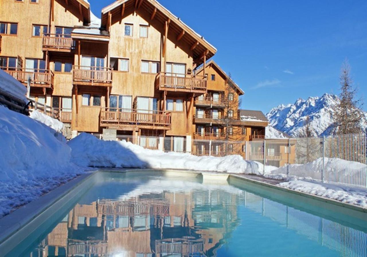 Ferienwohnung Locabed Le Hameau Des Ecrins Puy-Saint-Vincent Exterior foto