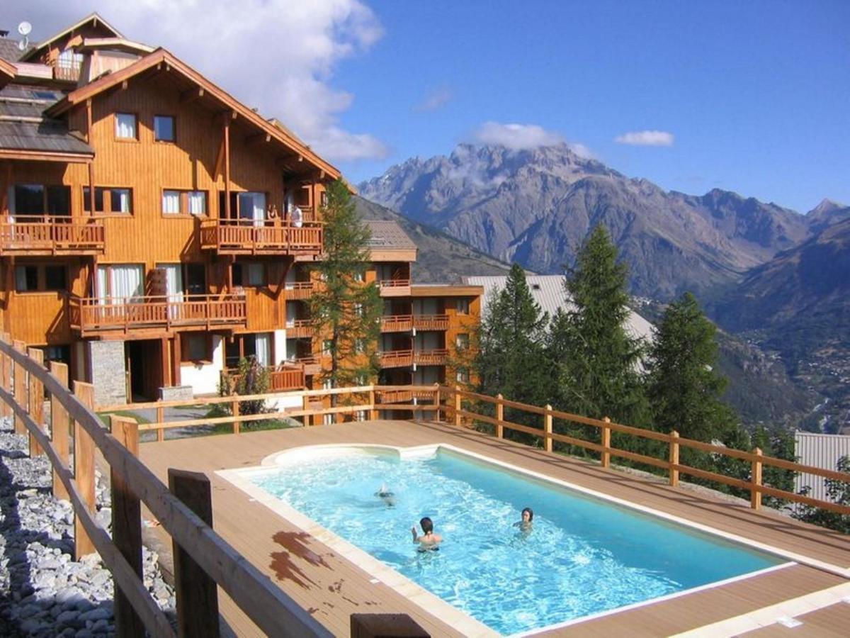 Ferienwohnung Locabed Le Hameau Des Ecrins Puy-Saint-Vincent Exterior foto