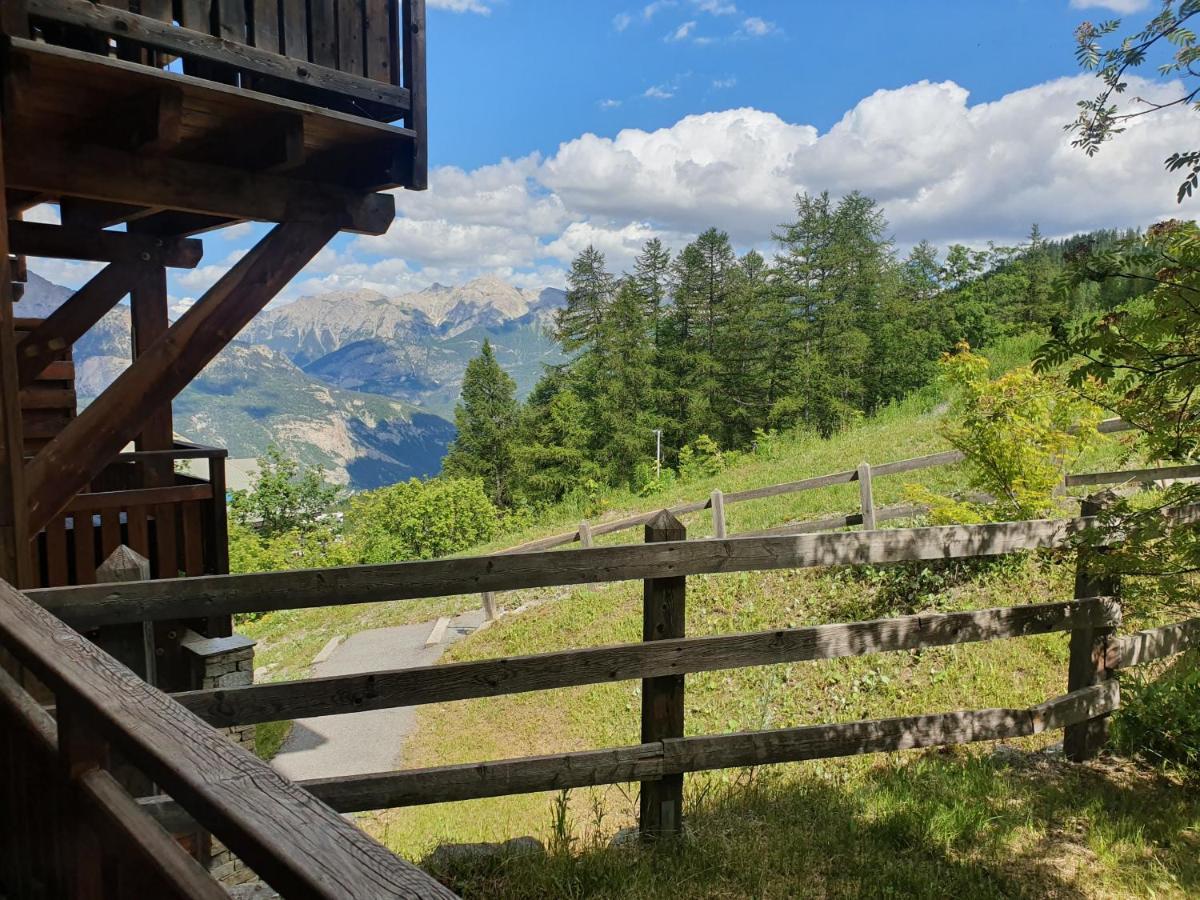 Ferienwohnung Locabed Le Hameau Des Ecrins Puy-Saint-Vincent Exterior foto